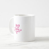 I LIEBE MAMA KAFFEETASSE (Vorderseite Links)