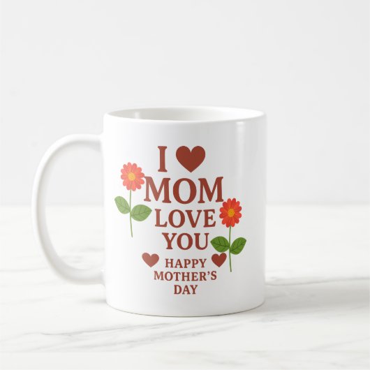 I LIEBE MAMA KAFFEETASSE (Links)