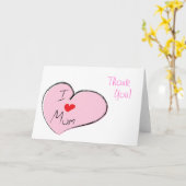 I LIEBE MAMA KARTE (Gelbe Blume)