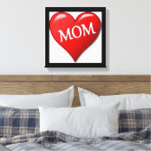 I LIEBE MAMA LEINWANDDRUCK (Insitu (Schlafzimmer))
