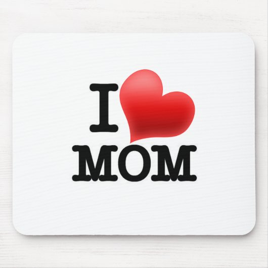 I Liebe-Mama Mousepad (Vorne)