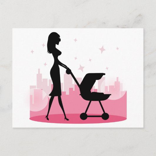 i Liebe Mama Postkarte (Vorderseite)