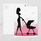 i Liebe Mama Postkarte (Vorne/Hinten)