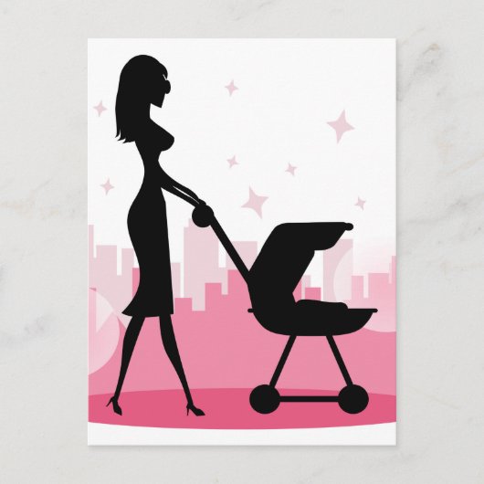 i Liebe Mama Postkarte (Vorderseite)