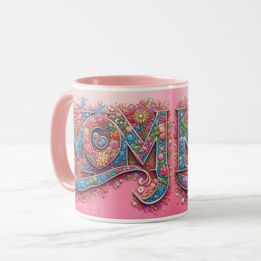 I Liebe Mama Rosa Tasse (Vorderseite Links)