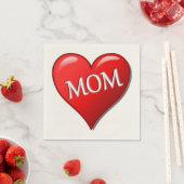 I LIEBE MAMA SERVIETTE (Beispiel)