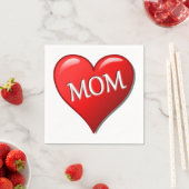 I LIEBE MAMA SERVIETTE (Beispiel)