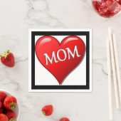 I LIEBE MAMA SERVIETTE (Beispiel)