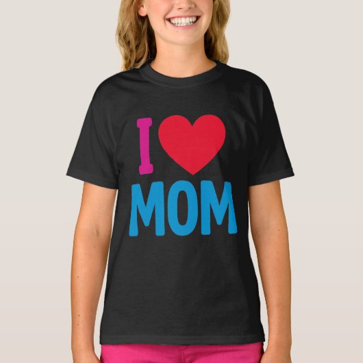 "I LIEBE MAMA" T-Shirt (Vorderseite)