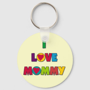 I Liebe-Mama-T-Shirts und Geschenke Schlüsselanhänger