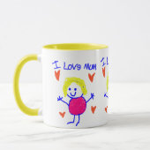 I Liebe-Mama Tasse (Links)