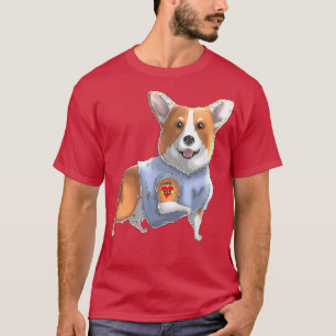 I Liebe Mama Tattoo Corgi Dog Lover Women Geschenk T-Shirt