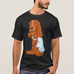 I Liebe Mama Tattoo English Cocker Spanische Mutte T-Shirt
