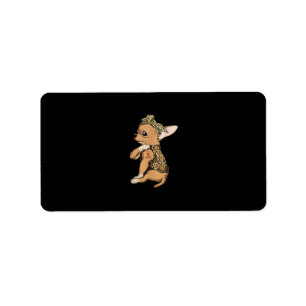 I Liebe Mama Tattoo Funny Chihuahua Hund mit Banda Adressaufkleber