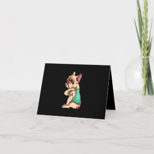 I Liebe Mama Tattoo Lover Funny French Bulldog Ges Karte