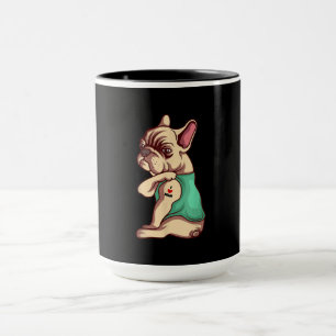I Liebe Mama Tattoo Lover Funny French Bulldog Ges Tasse