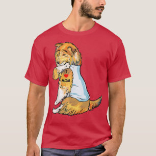 I Liebe Mama Tattoo Shetland Sheepdog Mama Hund Lo T-Shirt