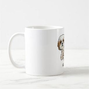 I Liebe Mama Tattoo Shih Tzu Mama Funny Mother_s D Kaffeetasse