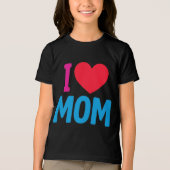 "I LIEBE MAMA" Tri-Blend SHIRT (Vorderseite)