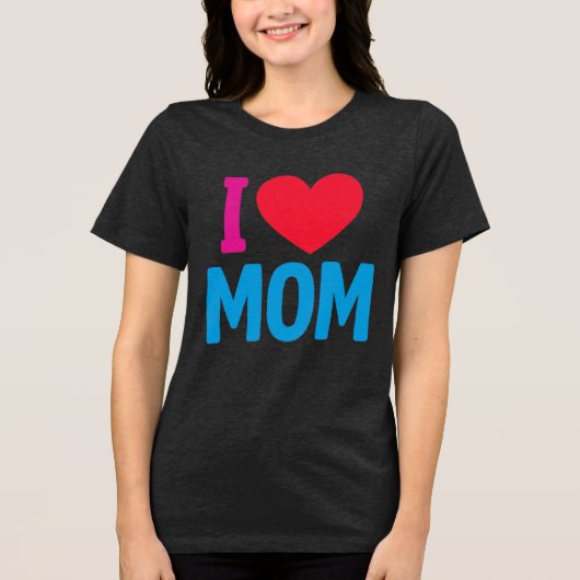 I LIEBE MAMA TSHIRT (Vorderseite)