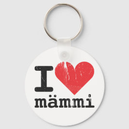 I Liebe Mämmi Keychain Schlüsselanhänger