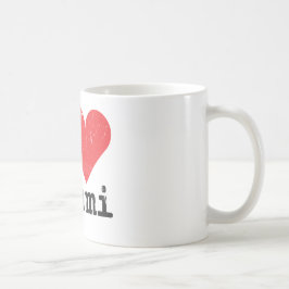 I Liebe Mämmi klassische weiße Tasse 2