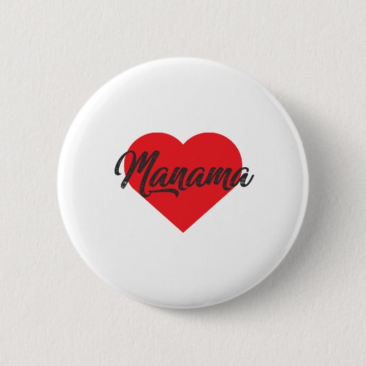 I Liebe Manama - Bahrain Button (Vorderseite)