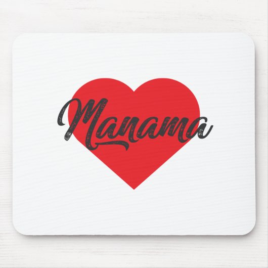 I Liebe Manama - Bahrain Mousepad (Vorne)