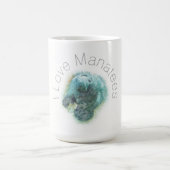 I Liebe Manatees Kaffee Tasse (Mittel)