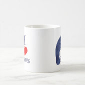 I Liebe Manatees Kaffeetasse (Mittel)