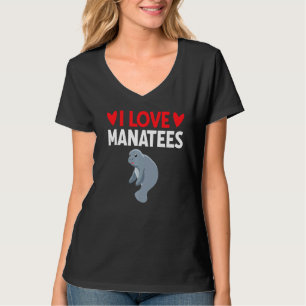 I Liebe Manatees T-Shirt