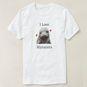 I Liebe Manatees T - Shirt