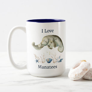 I Liebe Manatees Tasse
