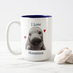 I Liebe Manatees Tasse