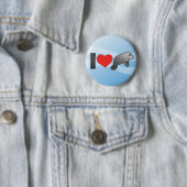 I Liebe-Manatis Button (Beispiel)