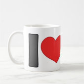 I Liebe-Manatis Kaffeetasse (Links)