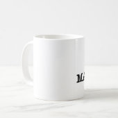 I Liebe MANATIS Kaffeetasse (Vorderseite Links)