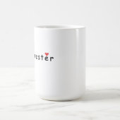 I Liebe Manchester Kaffeetasse (Mittel)