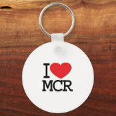 I LIEBE MANCHESTER SCHLÜSSELANHÄNGER (Vorderseite)