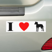 I Liebe-Manchester-Terrier Autoaufkleber (Auf Auto)