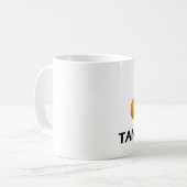 I Liebe-Mandarinen Kaffeetasse (Vorderseite Links)