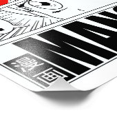 I LIEBE MANGA Poster (Ecke)