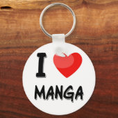 I LIEBE MANGA SCHLÜSSELANHÄNGER (Vorderseite)