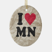 I LIEBE-MANGAN KERAMIK ORNAMENT (Rechts)