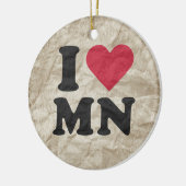 I LIEBE-MANGAN KERAMIK ORNAMENT (Links)