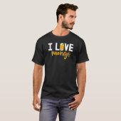 I Liebe Mango Okay Funny Mango Frucht Liebe Premiu T-Shirt (Vorne ganz)