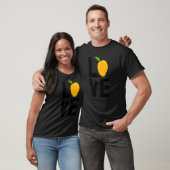 I Liebe Mango Sweet Dabbing Funny Mango Frucht Lie T-Shirt (Unisex)