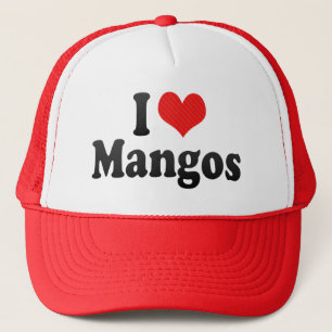 I Liebe-Mangos Truckerkappe