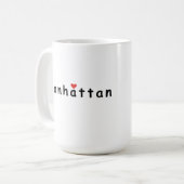 I Liebe Manhattan Kaffeetasse (Vorderseite Links)