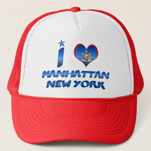 I Liebe Manhattan, New York Truckerkappe